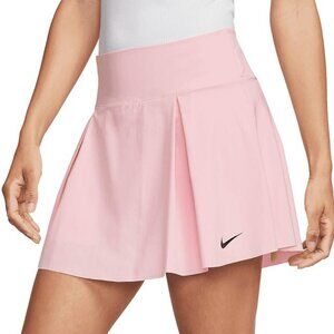 Nike Women's Dri-FIT Club Short Tennis Skort Medium Soft Pink and Black